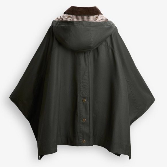 ZARA WAXED CAPE ZW COLLECTION - Picture 2 of 6